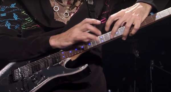 Steve Vai Building the Church tapping