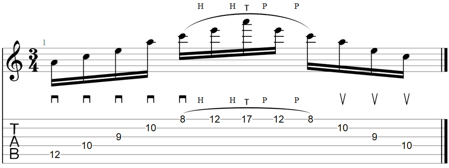 Tapping exercise 13