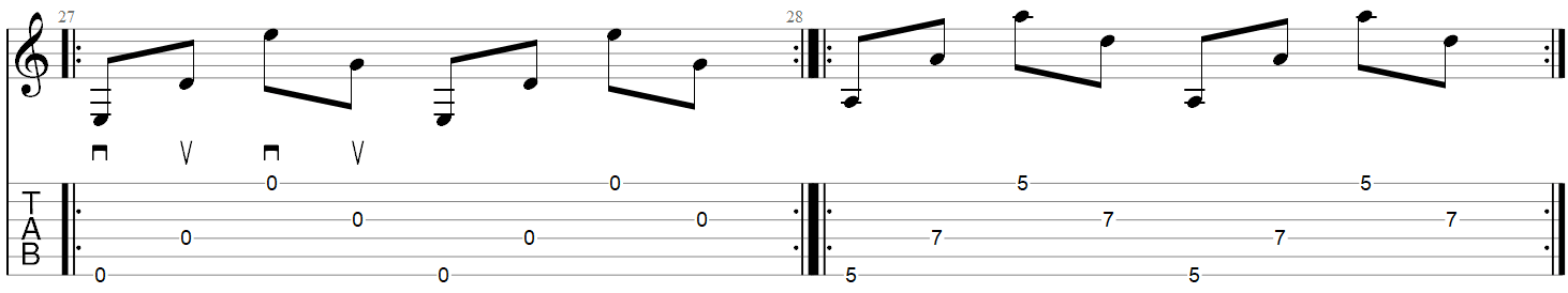 Alternate Picking Exercise 14