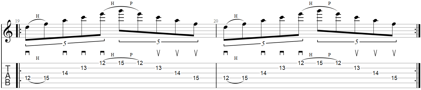 sweep picking beginner exercises