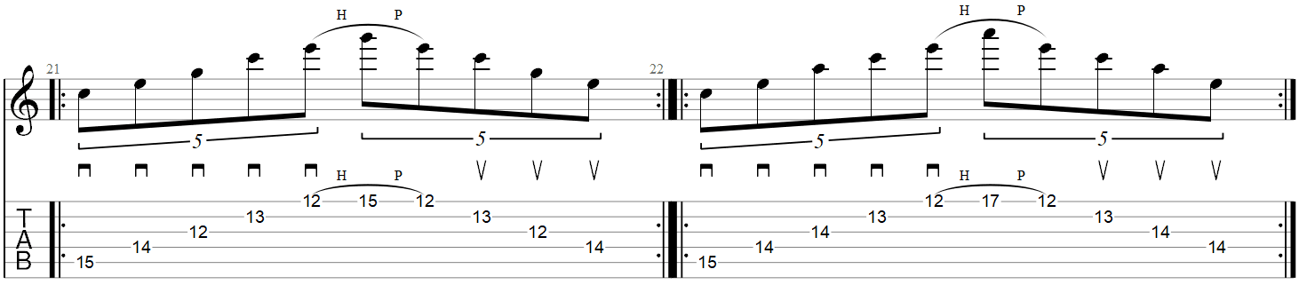 Sweep Picking Exercise 11