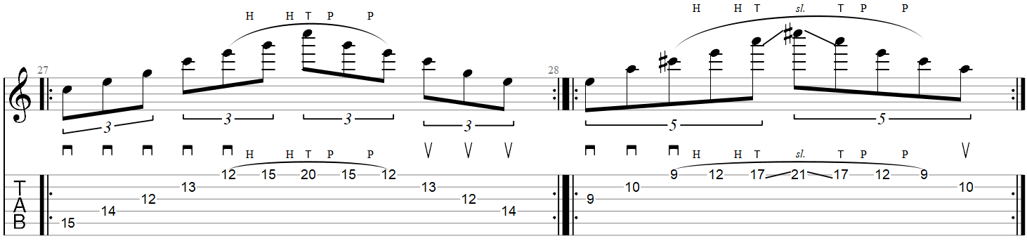 Sweep Picking Exercise 14