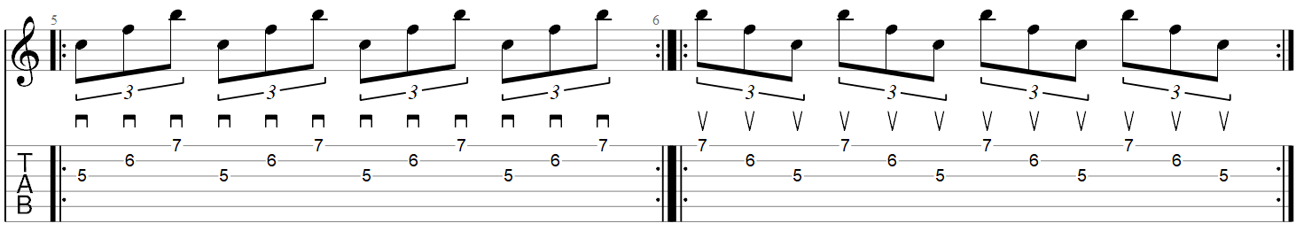 Sweep Picking Exercise 3