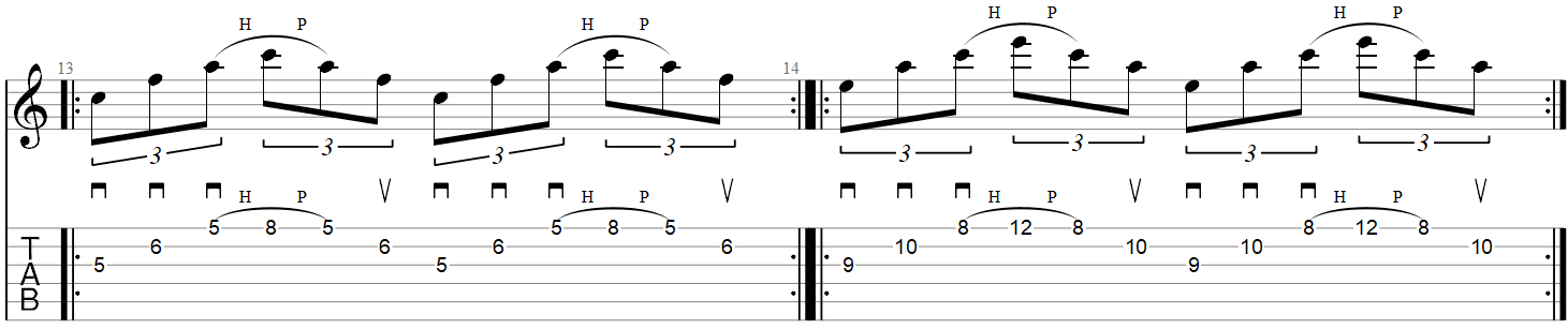 Sweep Picking Exercise 7