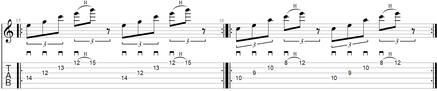 Sweep Picking Exercise 8