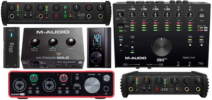 Best audio interfaces for guitar