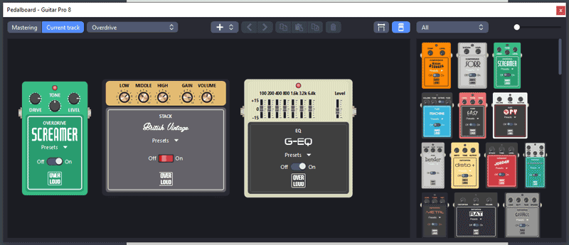 Pedalera Guitar Pro 8