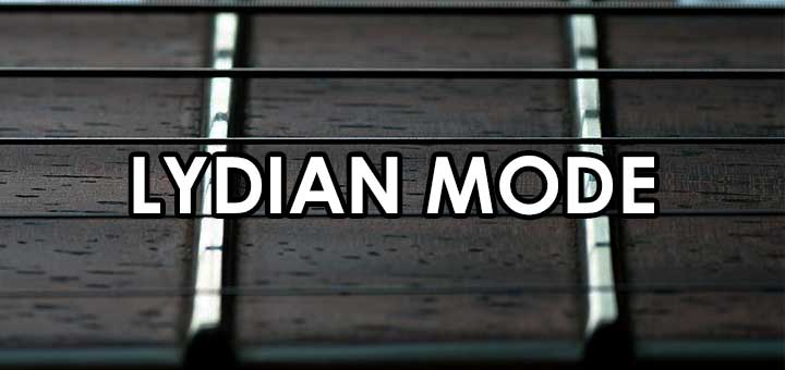 Lydian mode guitar guide
