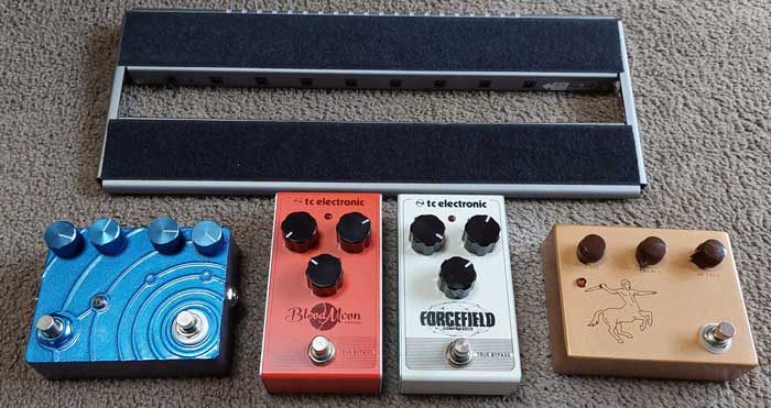 Build pedalboard order