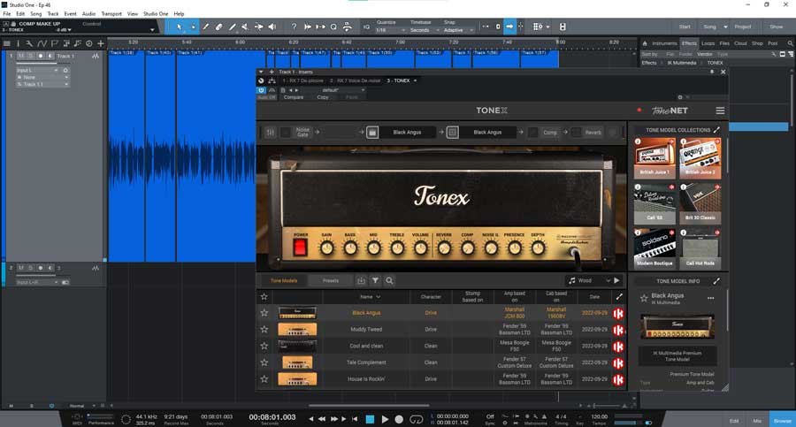 TONEX DAW plugin