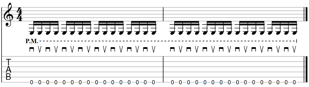 Metal alternate picking TAB