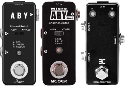 Budget ABY pedals