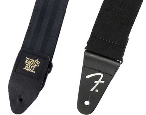 Smooth guitar straps