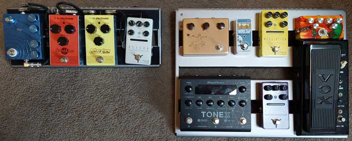 Vangoa Pedalboard Size Comparison