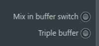 FL Studio triple buffer